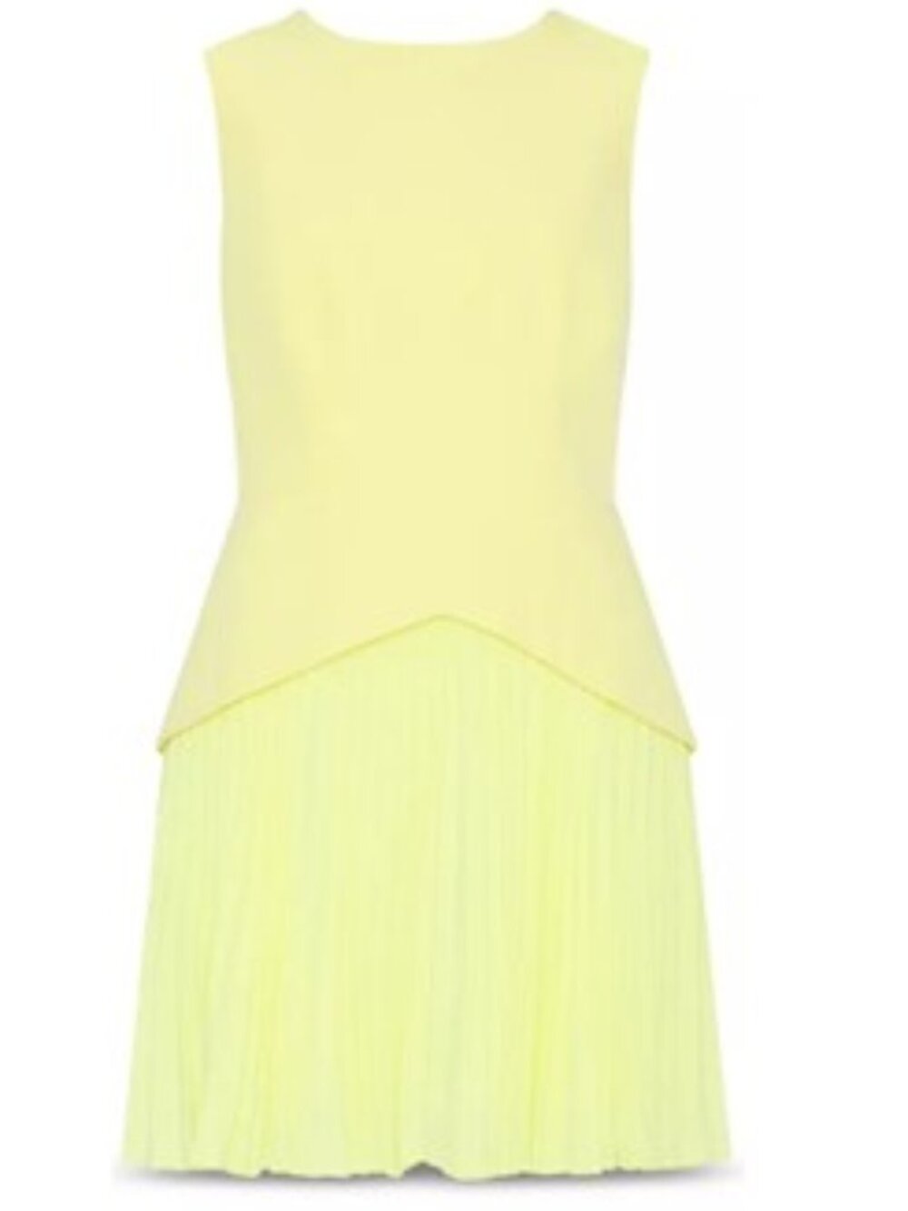 YELLOW MILLY Haddy Pleated Dress - Picture 3 of 9